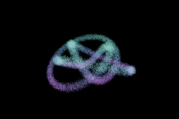 figure-eight knot — a point cloud