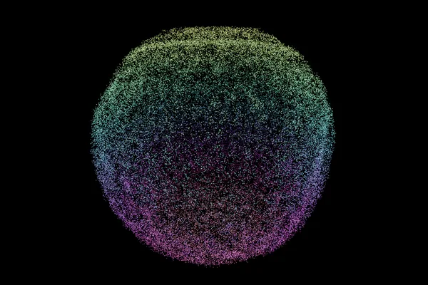 Mandelbox — a point cloud