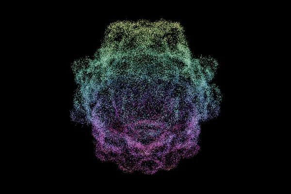 Mandelbulb — a point cloud