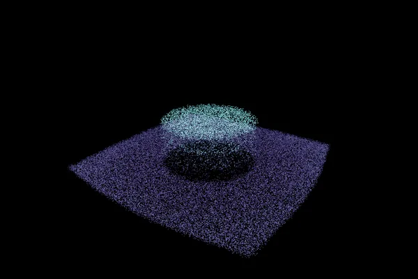 sandpile — a point cloud