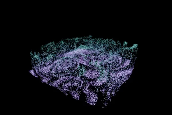 spirals — a point cloud