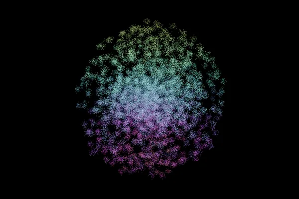 swarmalators — a point cloud