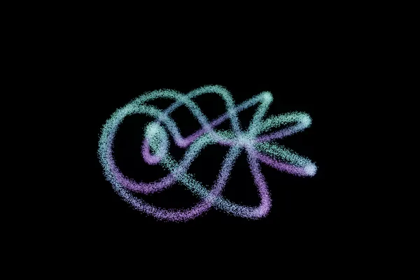 torus knot — a point cloud
