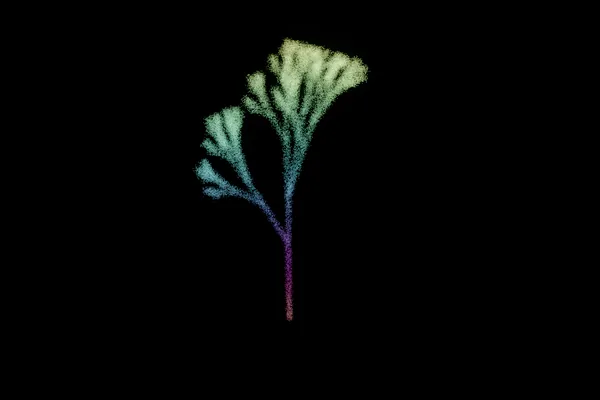 tree — a point cloud